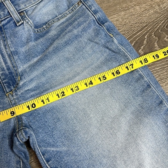 Joe’s Jeans The Icon Mid-Rise Skinny Crop Jeans Raw Hem Blue Wash Women’s Sz 27 - Picture 9 of 12